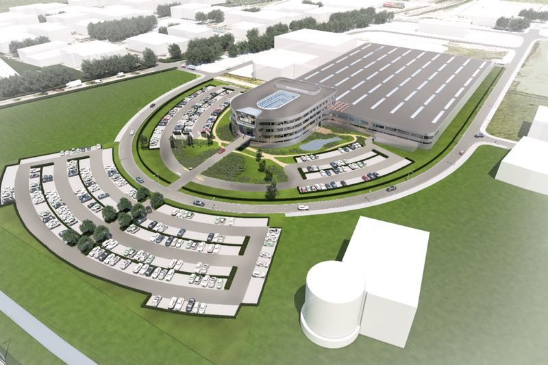 Een mooi project voor <a href="/KOLENGroep/">KOLEN Groep</a>, het leveren van keramische tegels voor het nieuwe hoofdkantoor van Inalfa Venray