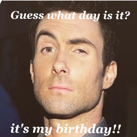 HAPPY BIRTHDAY ADAM LEVINE:*:*   