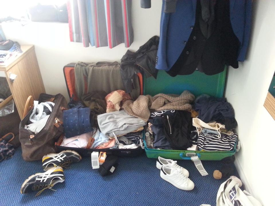 Leven uit een koffer! Dag 6 ook wel bekend als weepy wednesday...we'll see