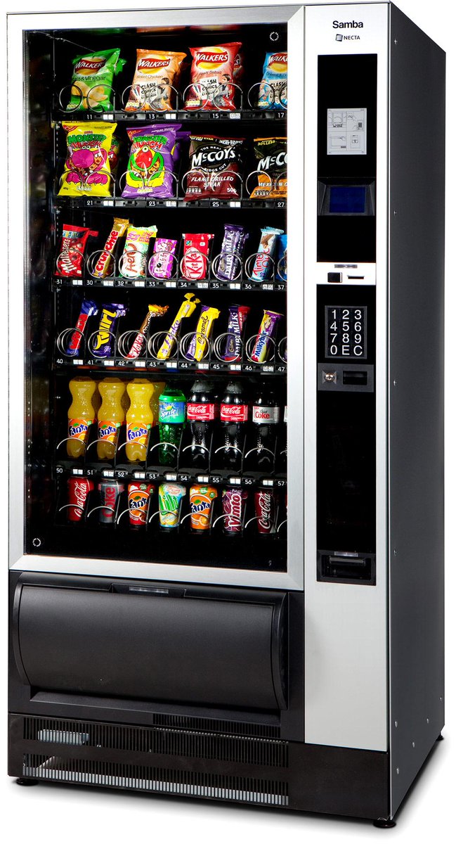 AndyMarnoch's tweet image. Vending machines kill 4 times as many people as sharks each year. #FactOfTheDay