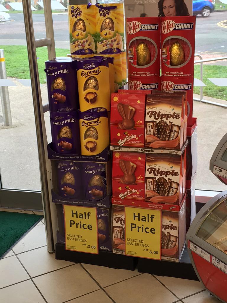 Just when you think our Easter Egg offers couldn't get any bigger! We've gone giant! Extra Large Eggs Half Price @ £3