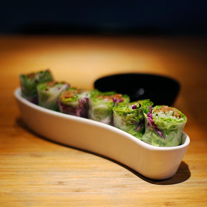 Our chashu rice rolls are only thing that's close to healthy in our menu.