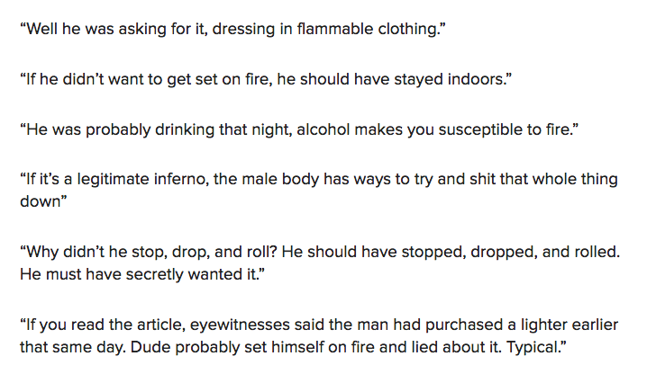 BuzzFeedUK's tweet photo. Tumblr users had a genius reaction to this story of a woman who lit her rapist on fire
http://t.co/7SE87KUCRA http://t.co/mp0S6JmYzW