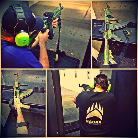 Shooting at the range with the Stojanović brothers and Rich Graham #navyseals - AK47 &amp; AR15