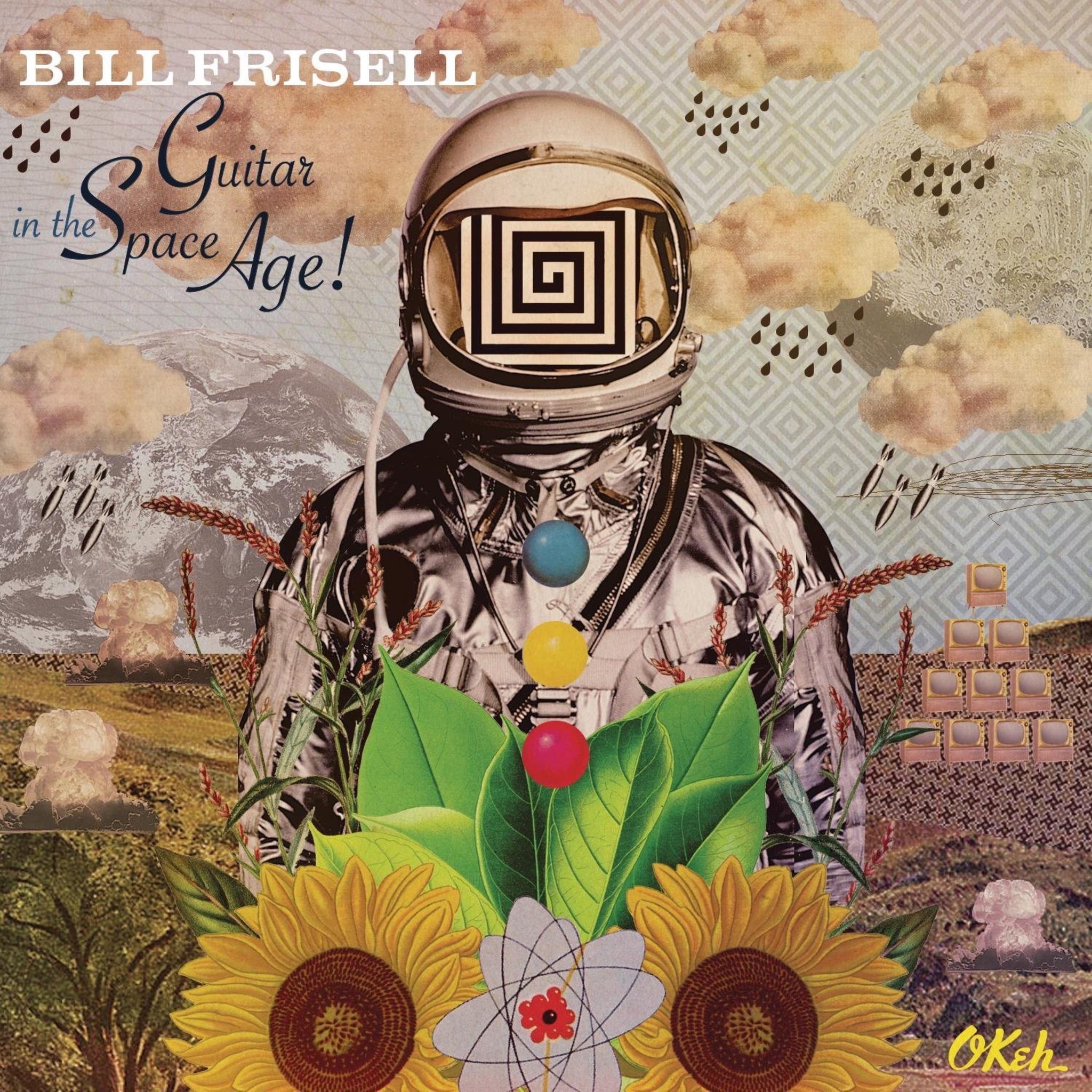 Happy birthday to jazz guitarist Bill Frisell! I m listening to his new Guitar in the Space Age . 