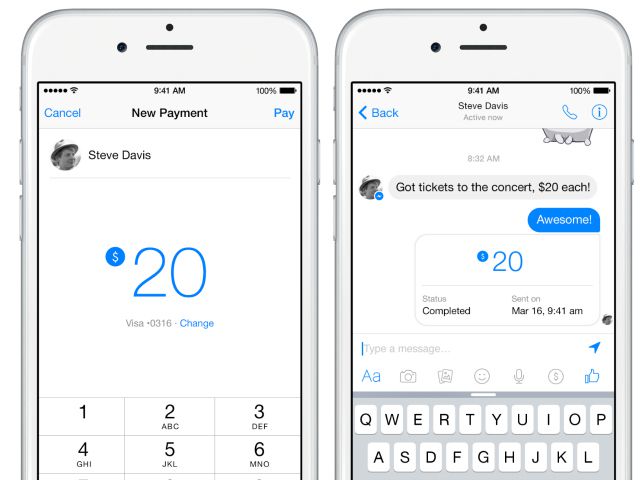 RepPub's tweet image. RT @thenextweb: Facebook Messenger will soon let you send payments to your friends tnw.me/8G26LtP #ICYMI