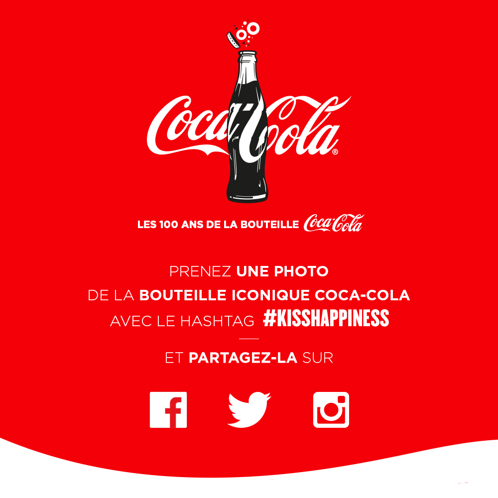 cocacolafr's tweet photo. Un classique du design ça se fête ! Comme #qorz partagez vos photos de notre bouteille avec le hashtag #KissHappiness http://t.co/3S4eNEhLKY