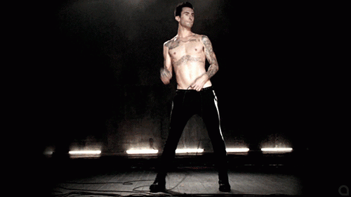 What better way to celebrate birthday than to admire his shirtless bod!  