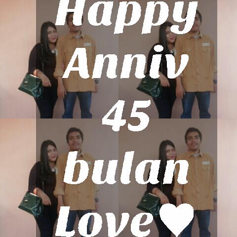 yuliaYP's tweet photo. HappyAnniv 45 bulan syg..iloveyou♥ http://t.co/0bJIE2DIYW