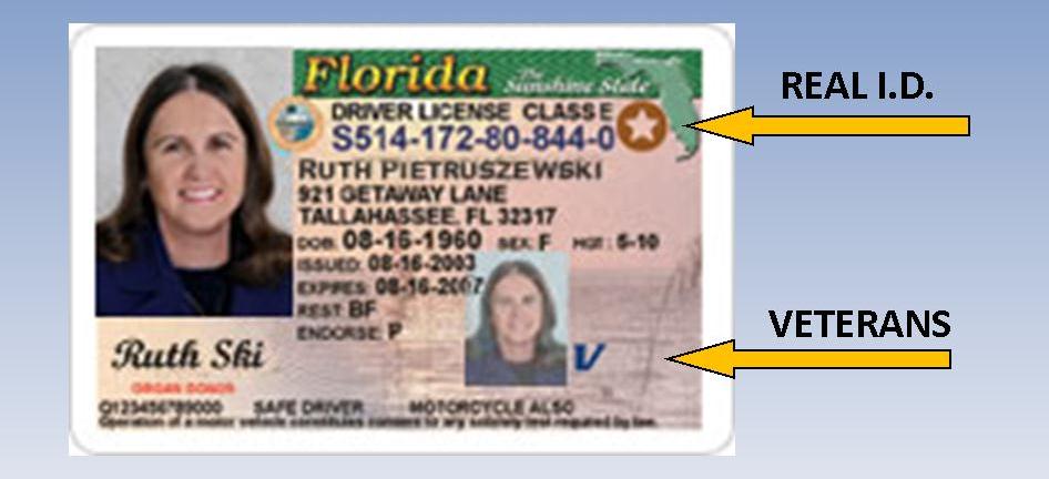 Veteran Designation On Driver S License Florida Veteran Designation On Driver S License Florida