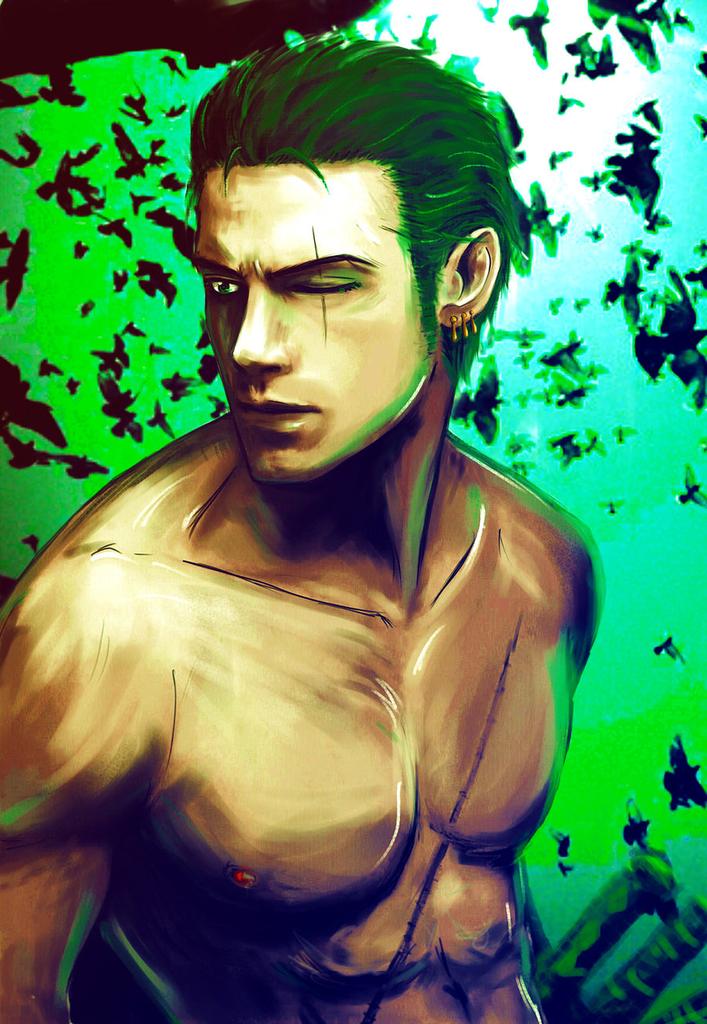 мужик со шрамом