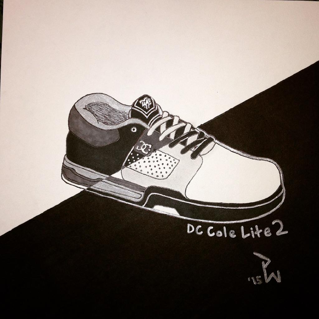 ChrisCobraCole's tweet photo. Thank you Patrick! “@Sk8DC4Ever: Did a positive/negative of the @dcshoes @ChrisCobraCole Lite 2. #ColeLite2 http://t.co/JxUOzvZamZ”