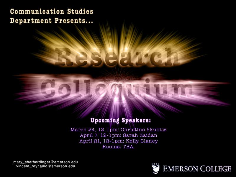 PRPoliComm's tweet image. The Spring Colloquium invites Emerson scholars to share their research! Interested? Get in touch with Prof @VincentR