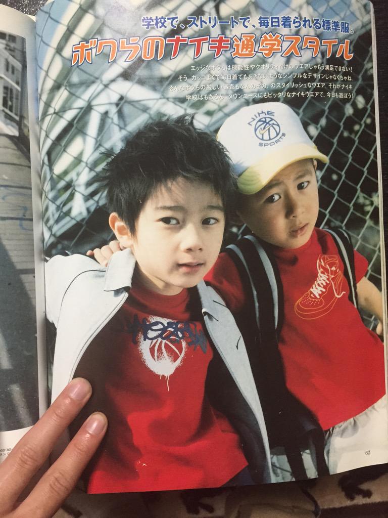 tanaka_riku's tweet photo. 幼少期の自分なんか少しポッチャリしてた…笑 http://t.co/9XpAAkxjCc