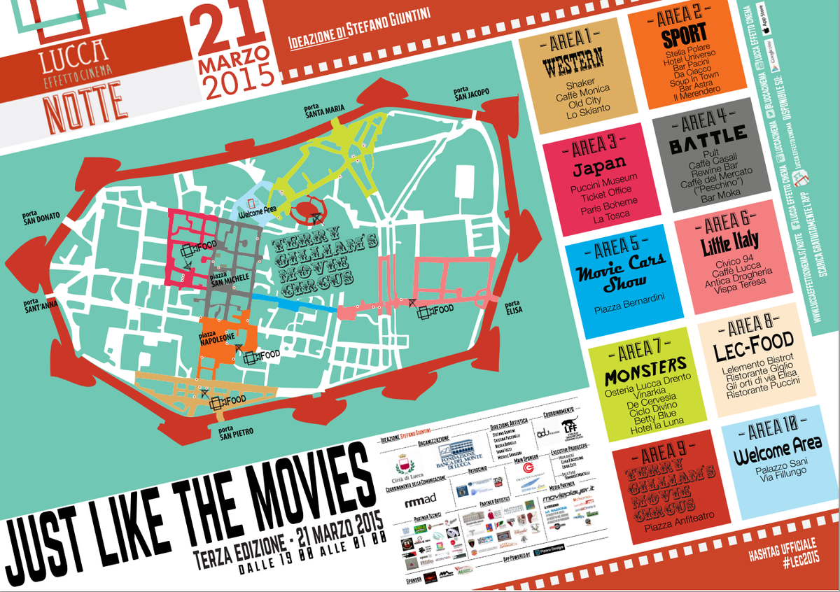 mmad's tweet photo. orgogliosi di fare parte di questo grande evento #lec2015 @luccacinema #Lucca #luccacinema http://t.co/IbYOyJ237d