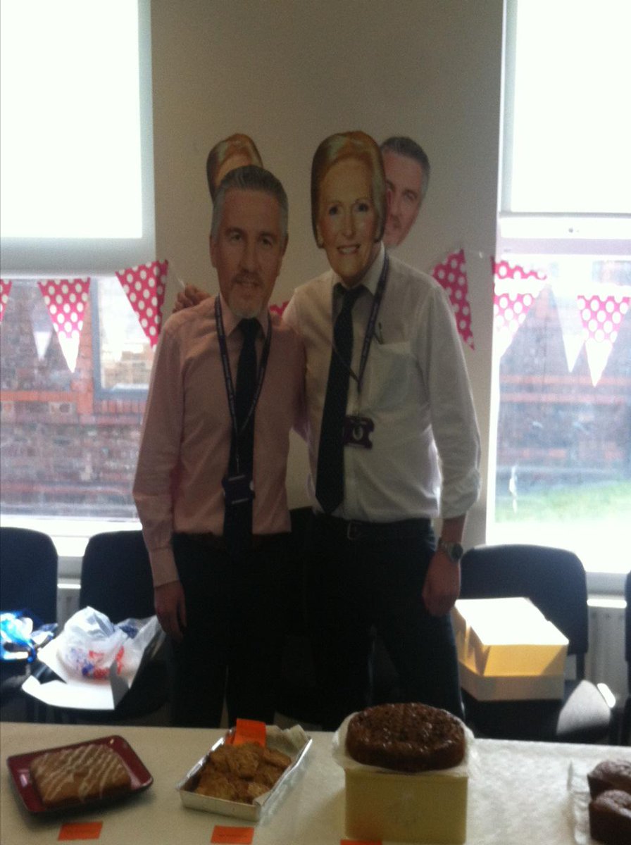 JoHarr5's tweet photo. @LHCHFT bake off excited # talented staff http://t.co/cjofF94yAX