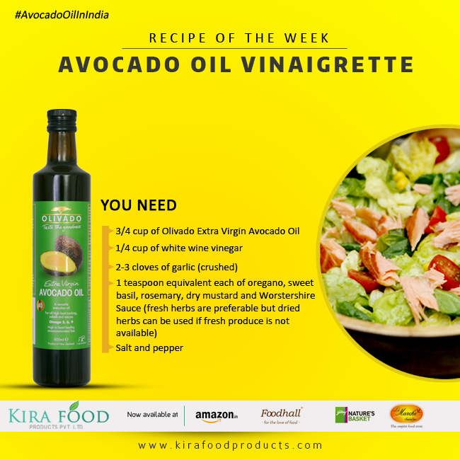 AvocadoOilIndia's tweet photo. @Aayushi_seth #AvocadoRecipeOfTheWeek 
Eat Healthy, Live Healthy  #AvocadoOilInIndia #Avocado #Healthy #Oil # http://t.co/oOiijbz7GN