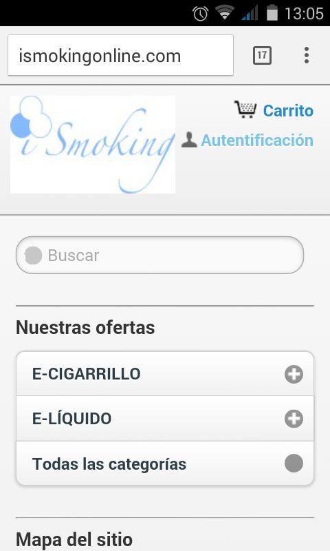 iSmokingSpain's tweet photo. Esta es la apariencia movil de nuestra tienda PINCHA y DESCUBRELA--> http://t.co/gNJY8QcBEx  #VAPEO #dejardefumar http://t.co/PYz2dFzXxp