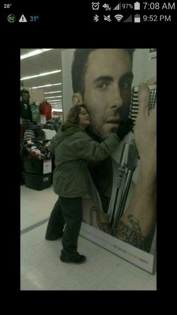 celticcurl's tweet photo. @adamlevine my friend's mother ADORES you and will be at your concert tomorrow.  She would DIE for a shoutout! Please http://t.co/MWTrGqWGJp