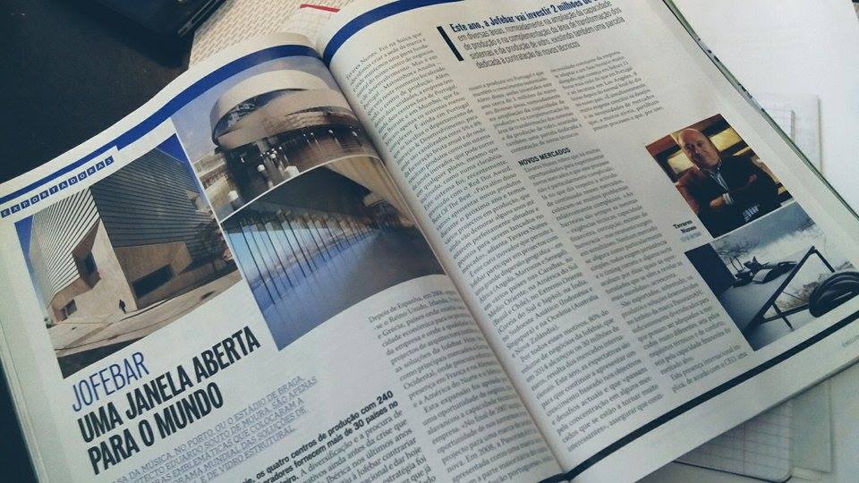 jofebar's tweet photo. "Jofebar no panorama mundial das soluções de caixilharia minimal e de vidro estrutural" - @Executive_pt #MetalWorks http://t.co/hCAW5LDMBh