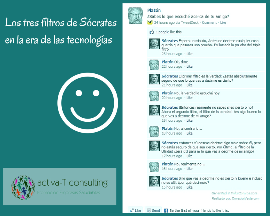 2Activat's tweet photo. Los tres filtros de Sócrates #verdad #bondad #utilidad con un poquito de humor ;) http://t.co/ix6YYxAskT