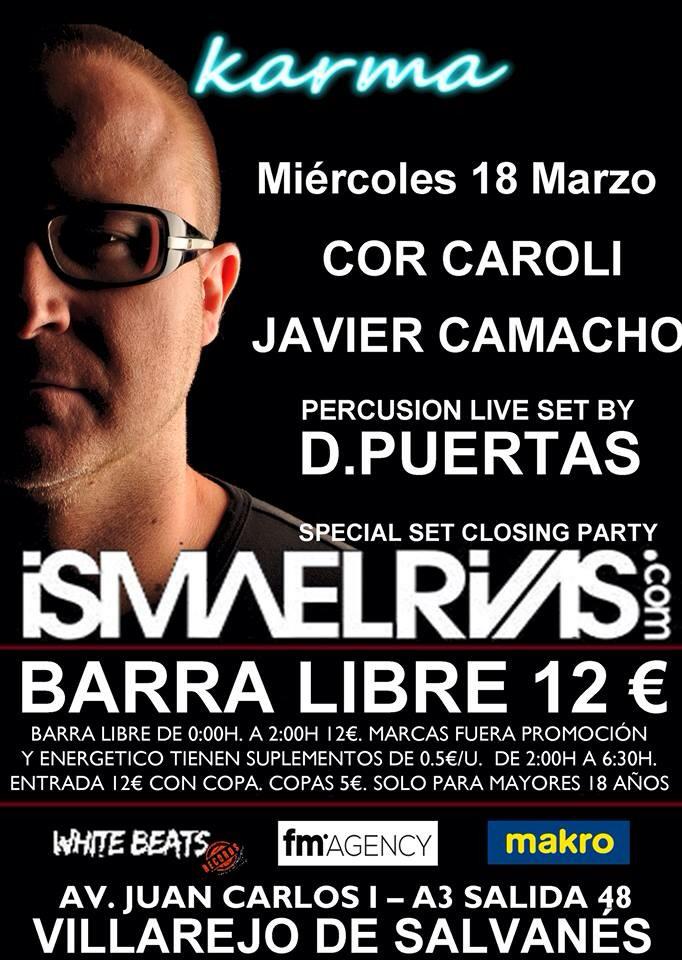 dpuertas_dp's tweet photo. Llego el día! Esta noche os espero a todos n @DiscotecaKarma junto a @djismaelrivas @javi_Humprey y #CorCaroli #MscOn http://t.co/WLFSUuUpDd