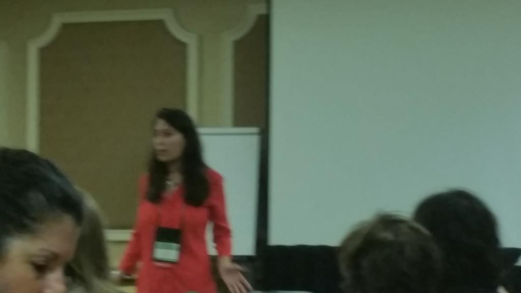 At the @JCCA con sitting in on a session with #naomikorbweiss, ceo of <a href="/PresenTenseNYC/">PresenTense NYC</a>