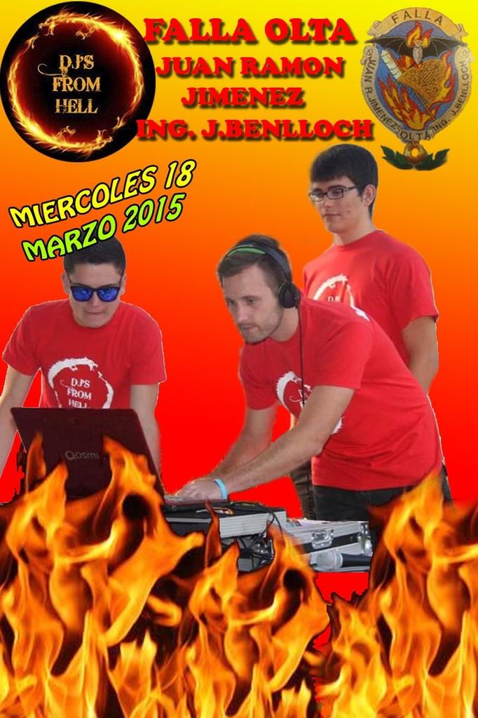 DjGao's tweet image. Buenos días :) 12 horitas bien dormidas ... Esta noche OS esperamos en la disco móvil de la @FallaOlta #DjsFromHell