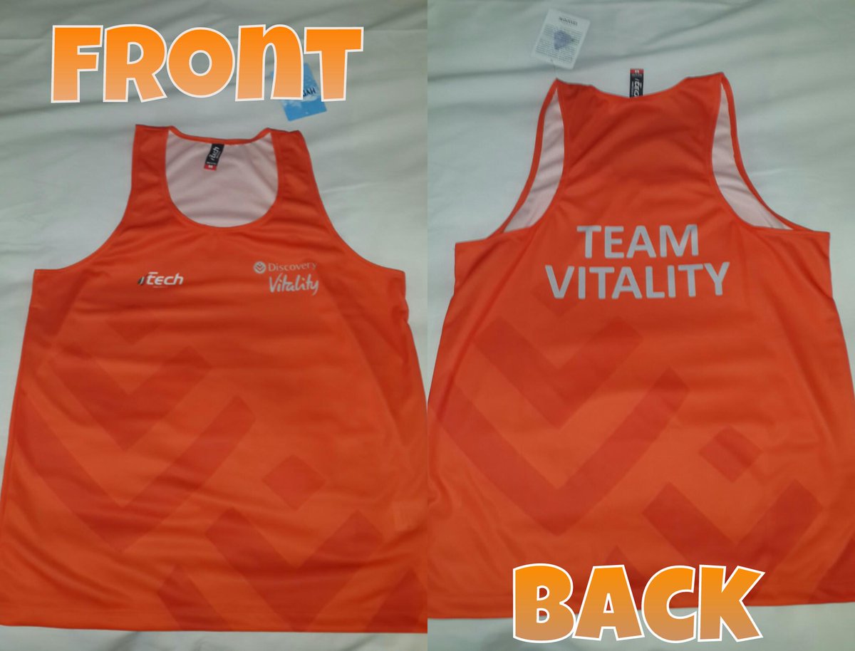 Great Vests from #TeamVitality be apart of the fastest growing running club! Head over to goo.gl/NrWytt
