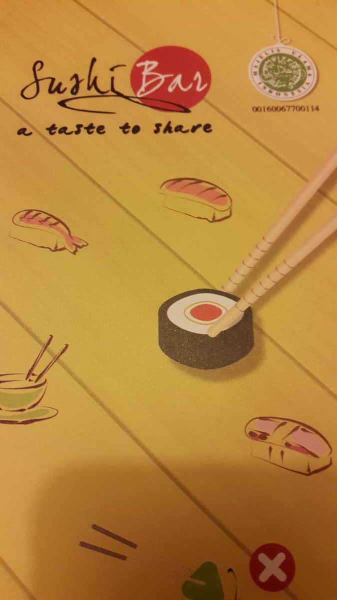 halalcorner's tweet photo. mantab  RT @DonatMaduCjagra #infoRestoHalal "Sushi Bar" Gd. BEC 2 lt. B2 Jl. Purnawarman Bandung @halalcorner http://t.co/yep4Ivv2Xe
