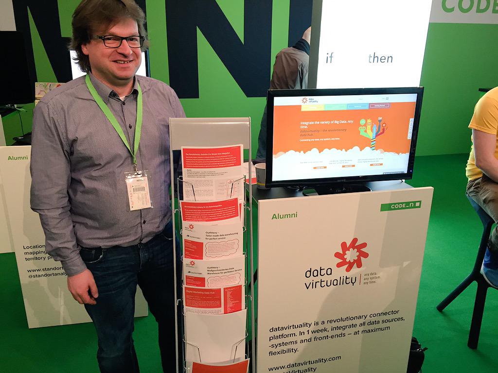 CODE_n's tweet image. #CODE_ #alumni @DataVirtuality is a connector platform to integrate any kind of data.