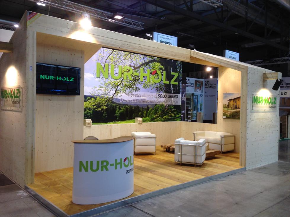 NUR-HOLZ è al #MadeExpo ,venite a scoprire il sistema costruttivo di solo #legno senza colle ne chiodi PD02-STB21/B23