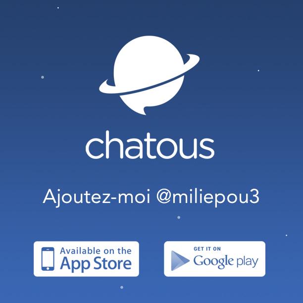 Miliepou's tweet photo. Tchatez avec moi sur #chatous. Rendez-vous sur http://t.co/mM6a54twBy http://t.co/nkfUK3wcQR http://t.co/yssxOAiRnT