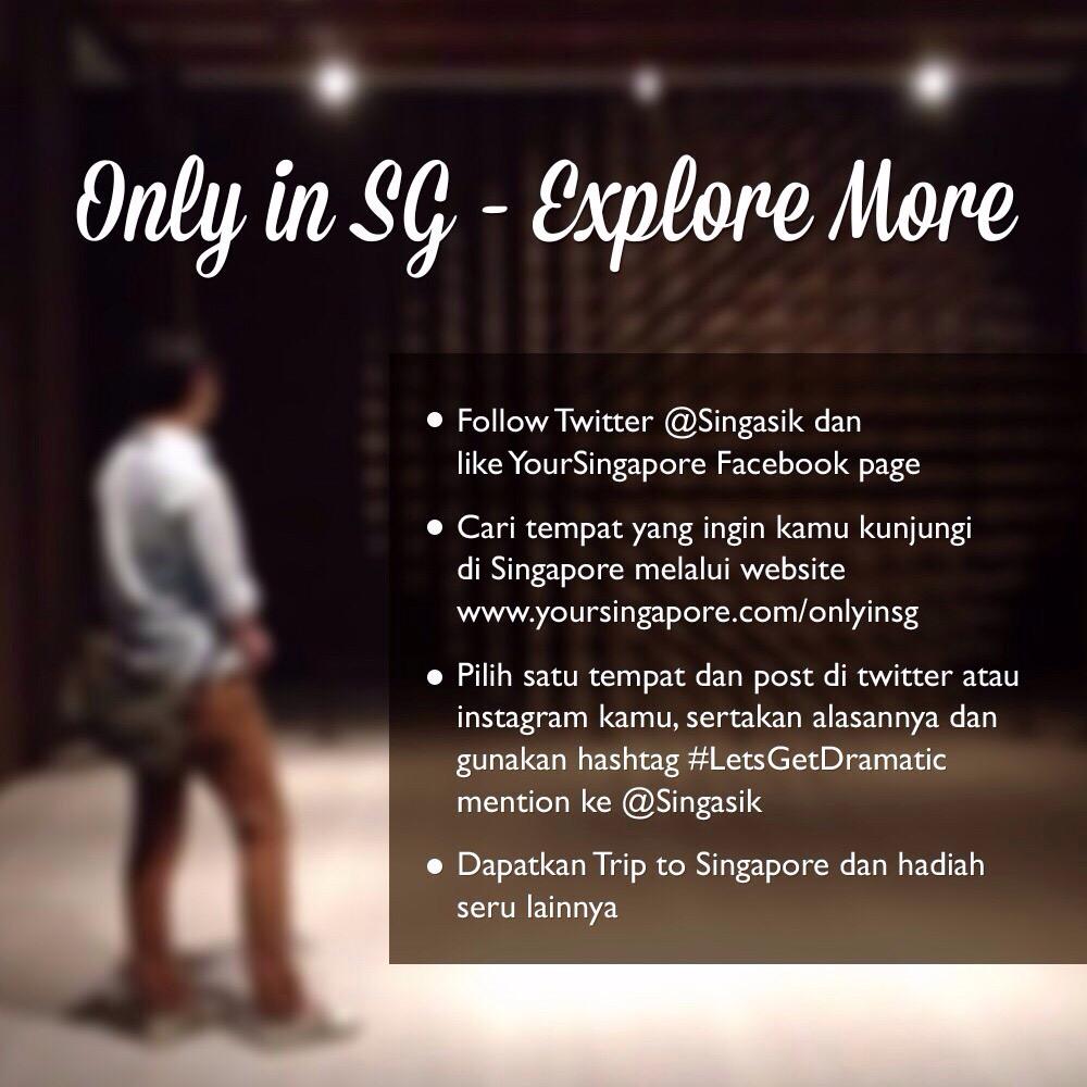 csugiono's tweet photo. Tweeps, mau hadiah free trip ke Singapore lagi dari @singasik dan gue? #letsgetdramatic http://t.co/KSjpJt6ZkN