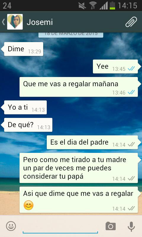alejaandroo19's tweet photo. No hay que perder las buenas costumbres X'D http://t.co/K3gVOkeQz2