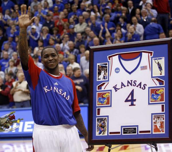   Happy Birthday to one of my top 5 KU players all time Sherron Collins. U the truth homie 