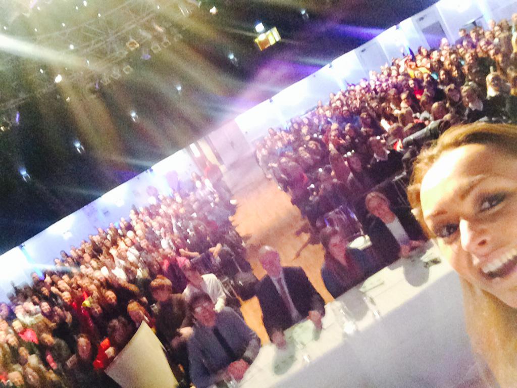 spin1038's tweet photo. #TRL's @beksmiller at the @YSINow #speakout event at the Mansion House #selfieRT http://t.co/AMxWEonDmX