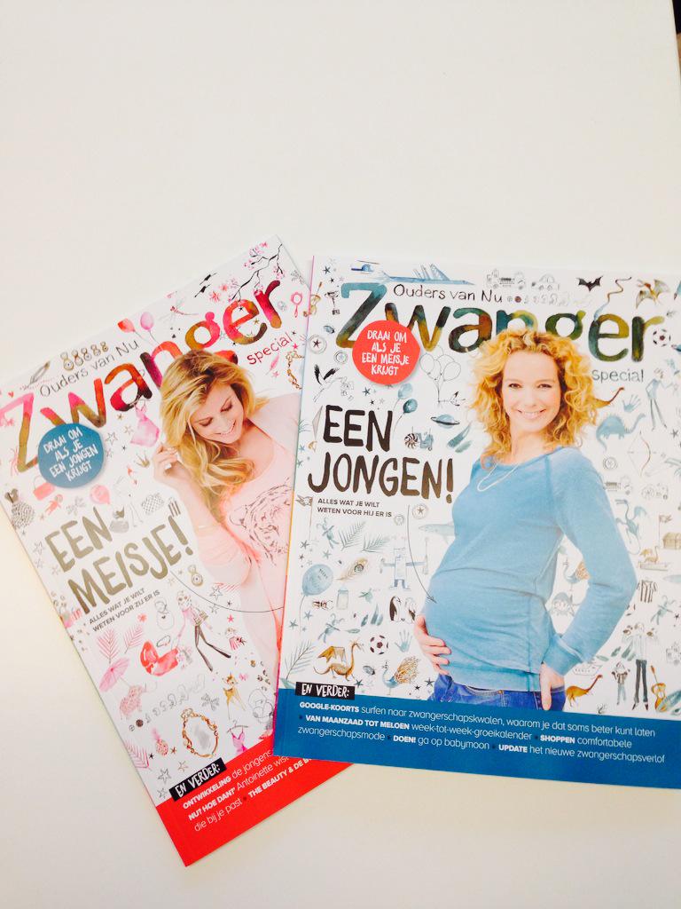 De nieuwe zwangerspecial van <a href="/oudersvannu/">oudersvannu</a> heeft 2 covers. 1 voor aanstaande jongens- en 1 voor meisjesmoeders!