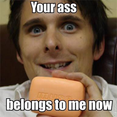 TheMuseZo's tweet photo. Hahahaa ;D #Muse #MusePsycho #Yourassbelongstomenow http://t.co/PzhBr7GrD6