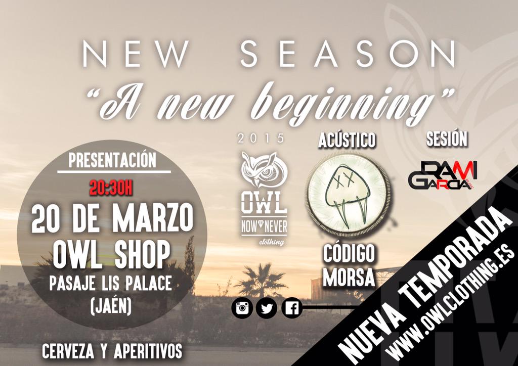JaenSquare's tweet image. Este viernes nuestro patrocinador @Owl_nowornever presenta nueva temporada junto a @CodigoMorsaCM y @RamiGarcia7! ✌️