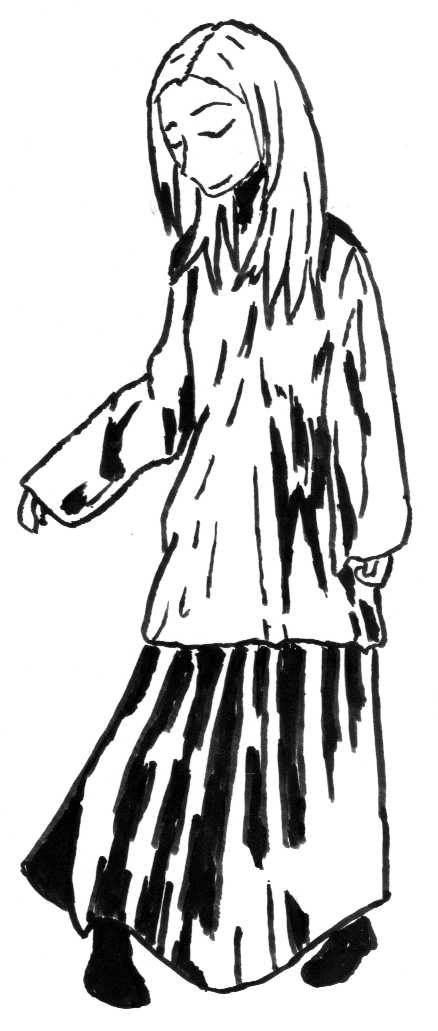 rm_dot_dat's tweet image. 最近荒れていたので、気分転換のつもり。ファッション雑誌に載っていた柔らかな雰囲気の女の子を模写しました。