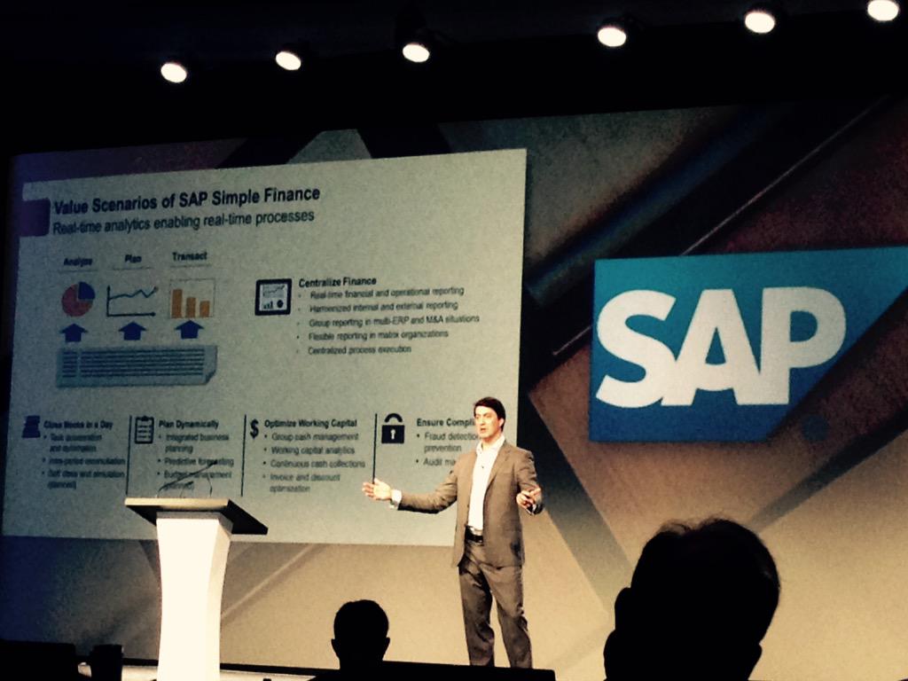henrikwagner73's tweet photo. SAP user: Something is broken, our profit analysis is done in 2 mins
IT: No, welcome to the future sFinance #ASLC2015 http://t.co/7UmZMoQOjN