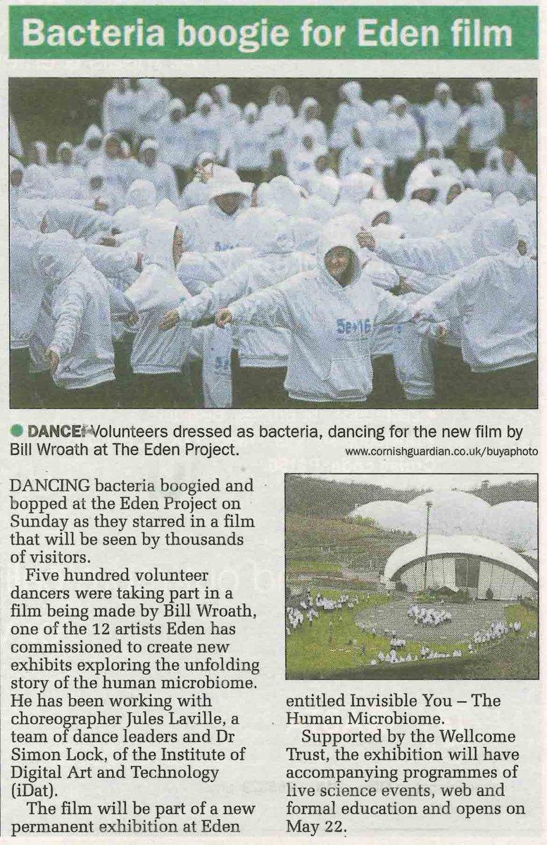 MicrobesMove's tweet photo. Article from @CornishGuardian 18th March 2015 http://t.co/Fj5U1b9od2