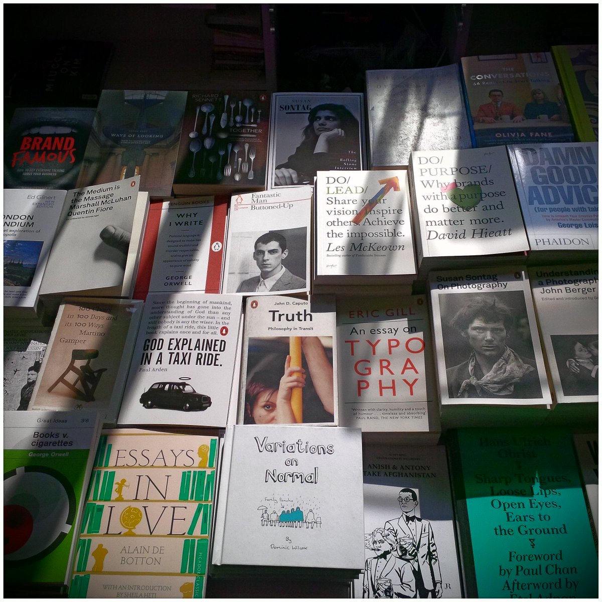 Gorgeous graphic sun soaked paperback display <a href="/ArtwordsBooks/">Artwords Books</a> <a href="/ArtwordsMags/">Artwords Magazines</a> <a href="/PenguinUKBooks/">Penguin Books UK</a>