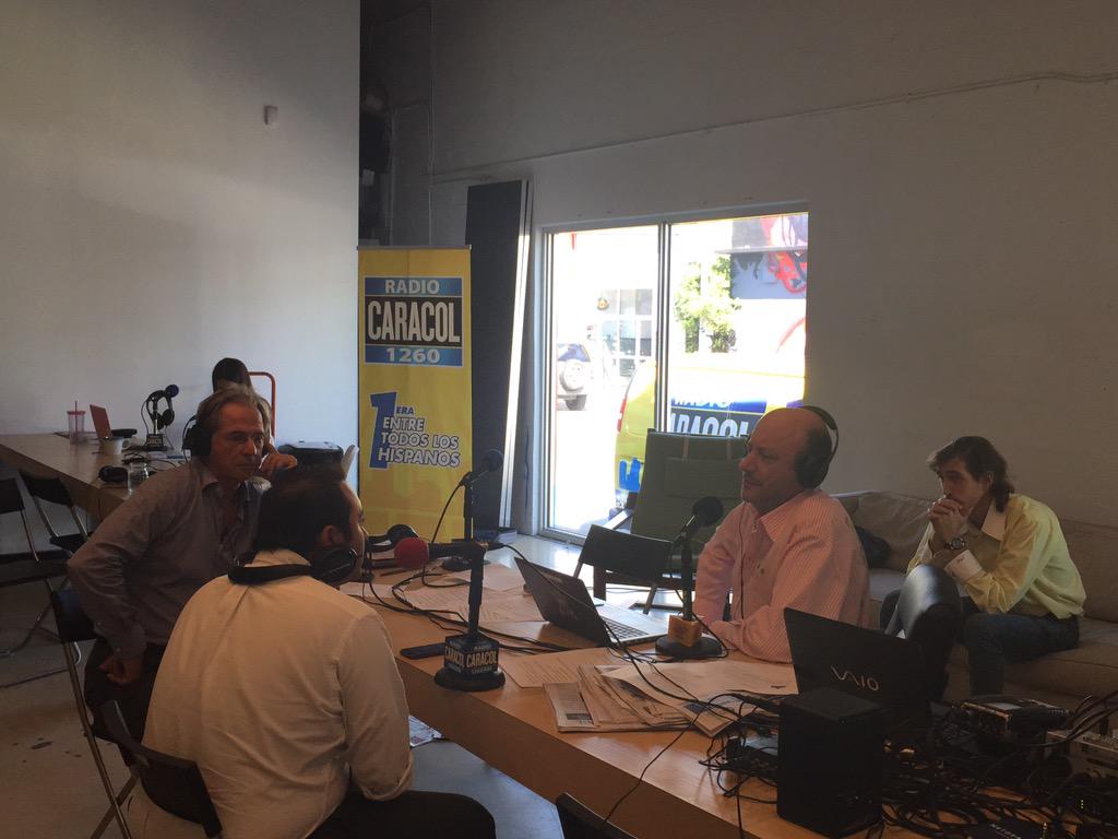 thelabmiami's tweet image. Radio #Caracol 1260 broadcasting live from #theLABMiami