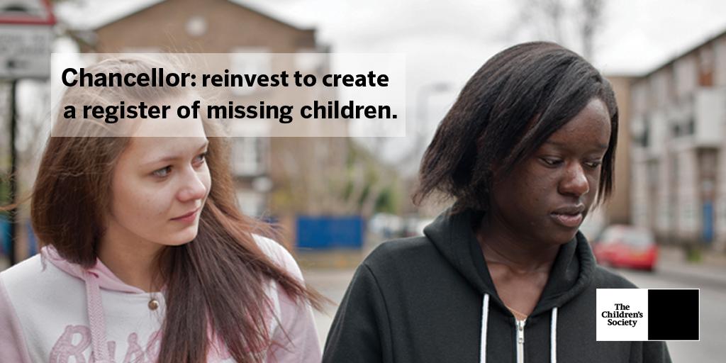#Budget2015 hugely disappointing - failed to protect young people. Register of missing children must be created