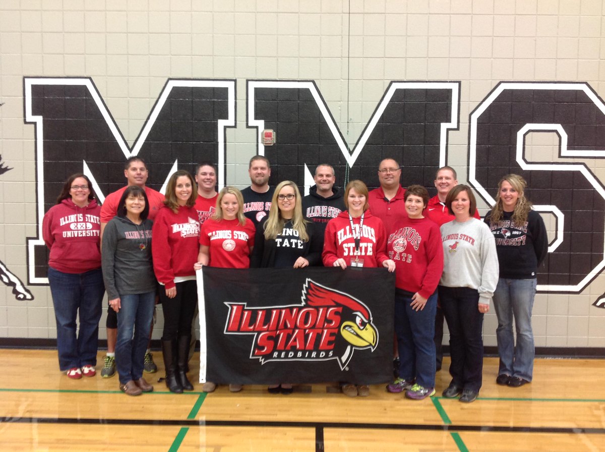 Step inside one Illinois school that has 16 ISU alumni educators: bit.ly/1xeyItN #RedbirdProud