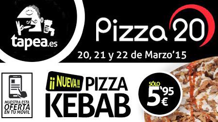 Este finde prueba la nueva delicia de <a href="/PizzeriaPizza20/">Pizza20</a> por sólo 5,95€
Muestra esta oferta en tu smartphone!
