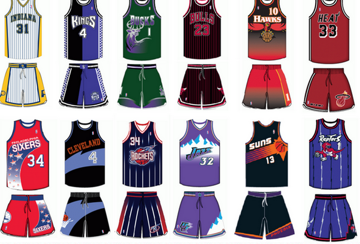 The 10 Best NBA Throwback Jerseys