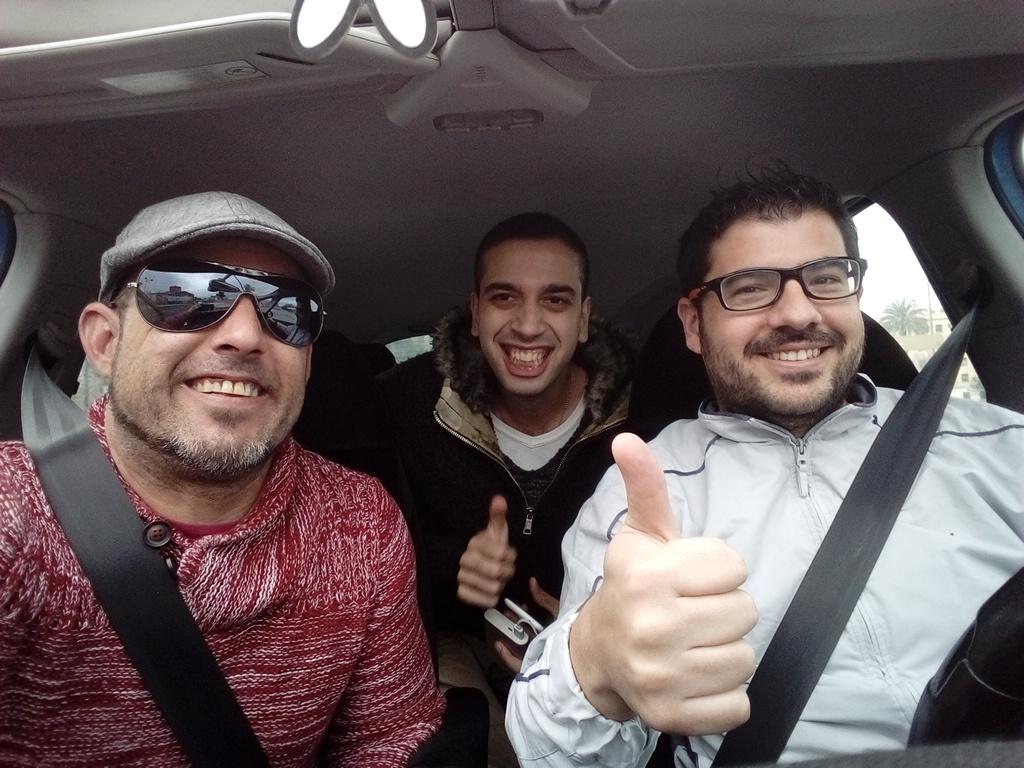 Ahora si, ya estamos todas.. a cruzarnos España de este a oeste... #festivalDS gooooo #nosVamosDeExcursion @cpilc20